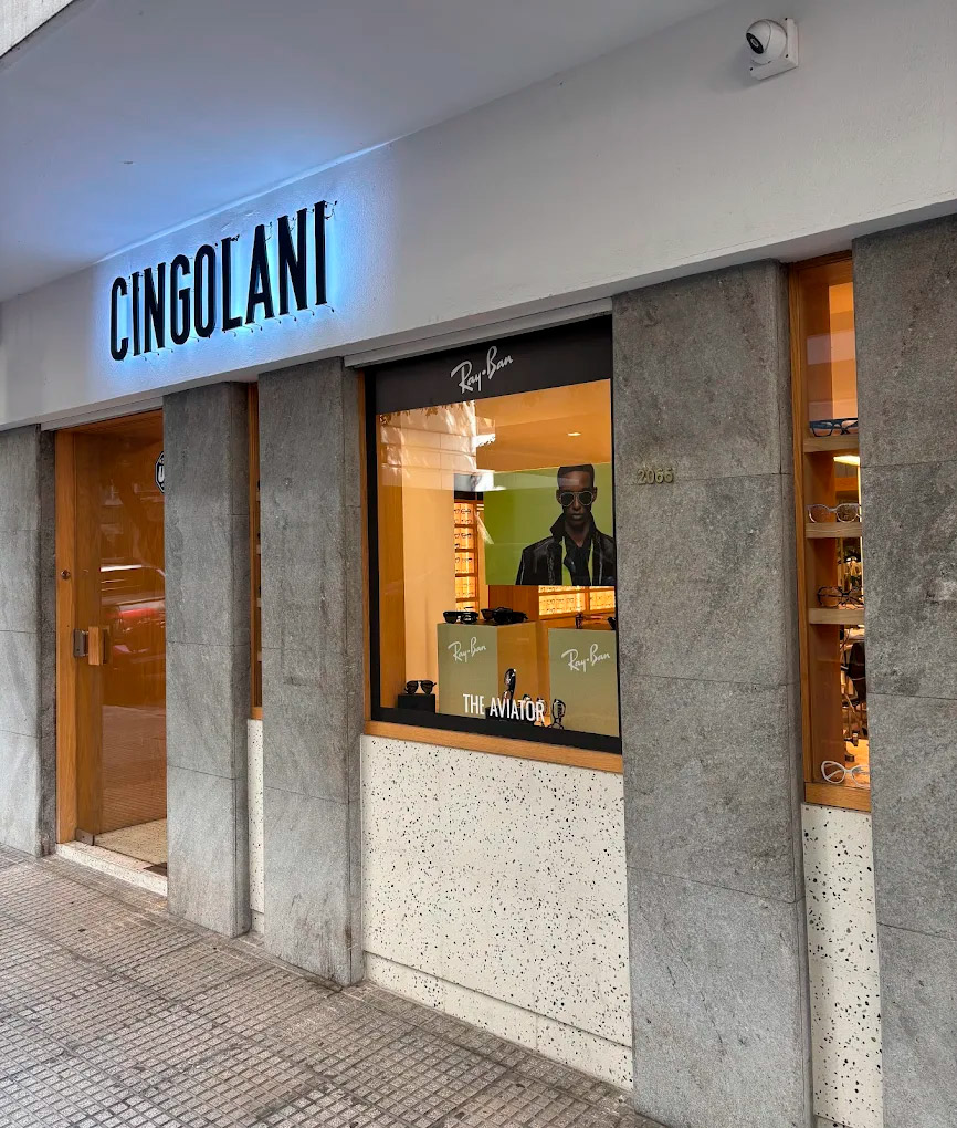 Óptica Cingolani - exhibición