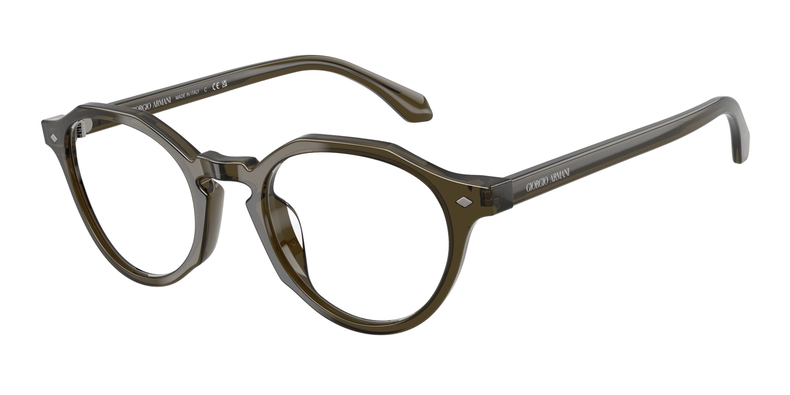 Giorgio Armani AR7264U – Verde traslúcido 6169 – 49 mm