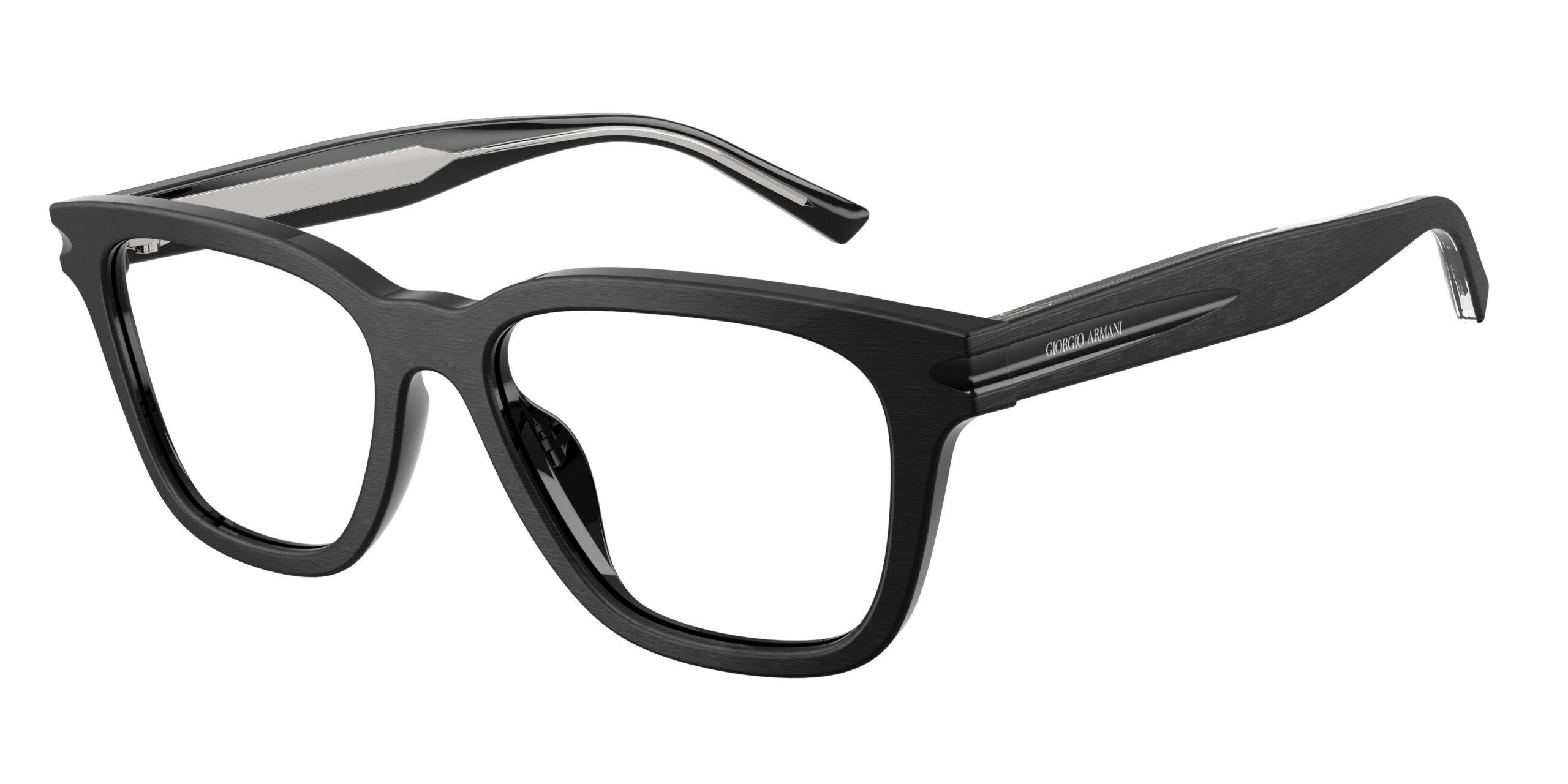 Giorgio Armani AR7288U – Negro cepillado 5009 – 51 mm